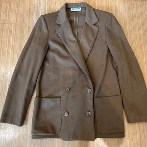 Calvin Klein light brown blazer & matching skirt